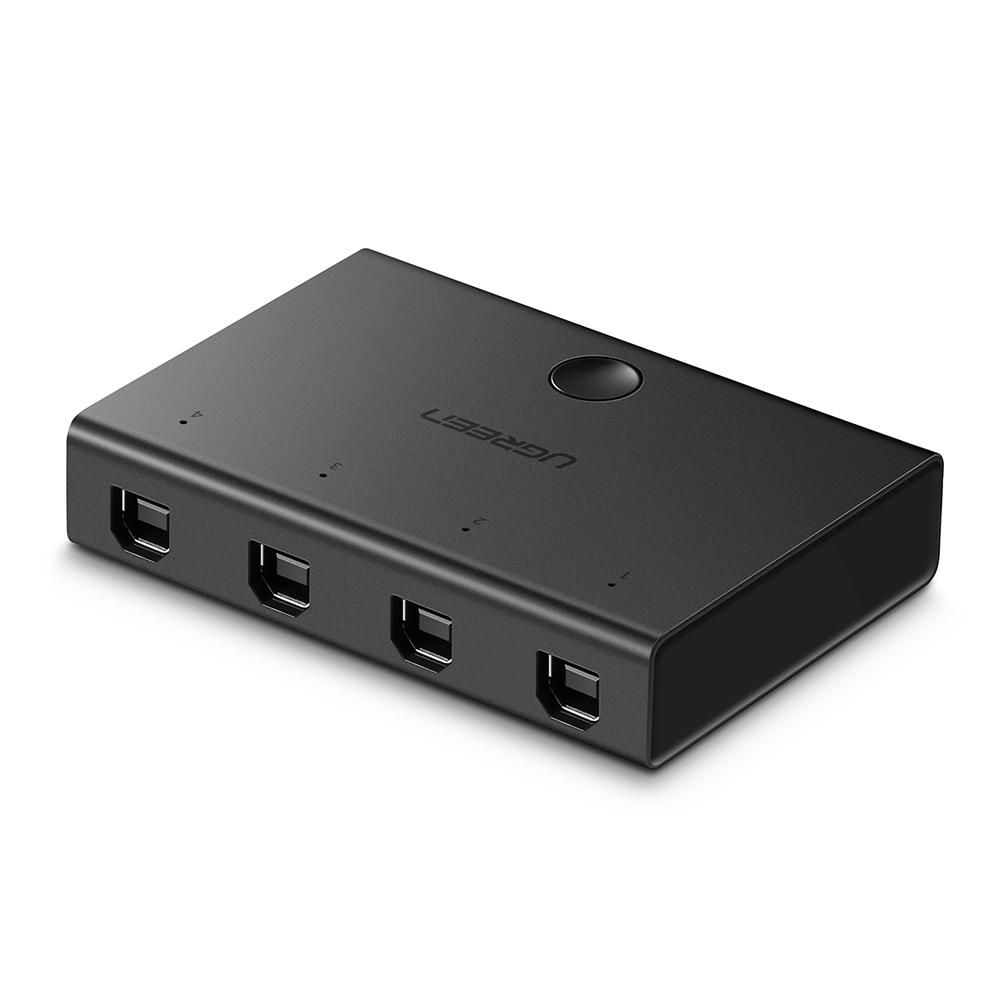 USB 2.0 Sharing Switch 4x1 (Black)