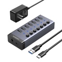 UGREEN 7-Port USB 3.0 Hub with USB-B to USB 3.0 Male Cable