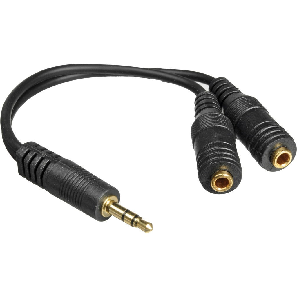 Headphone Splitter, CableCreation 3.5mm Stereo Audio Y Splitter Cable 3.5mm Male to 2