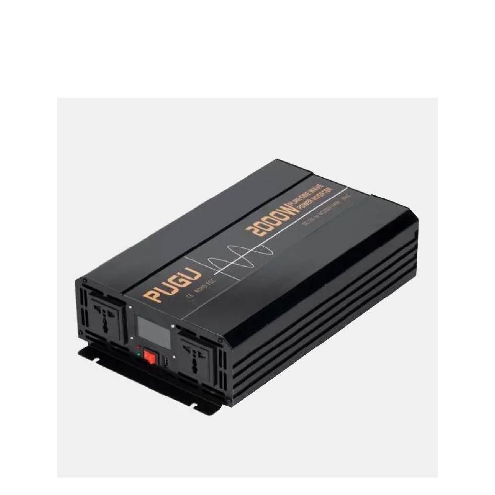 24Vdc 2000W Pure Sine Wave Inverter, High Frequency, with Grid Function & LCD Screen