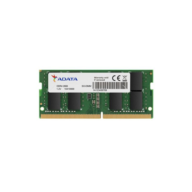 ADATA DDR4 SO-DIMM 2666 4GB 19 NON HEAT SINK PREMIER GREEN RAM