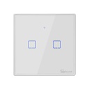 SONOFF Smart Touch Wall Switch 2 Gang White