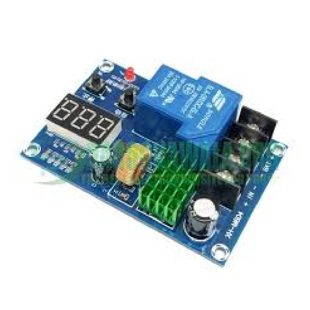 XH-M604 Digital Display Lead Acid Battery Charger Control Module DC 6-60v With Switch Protection Board