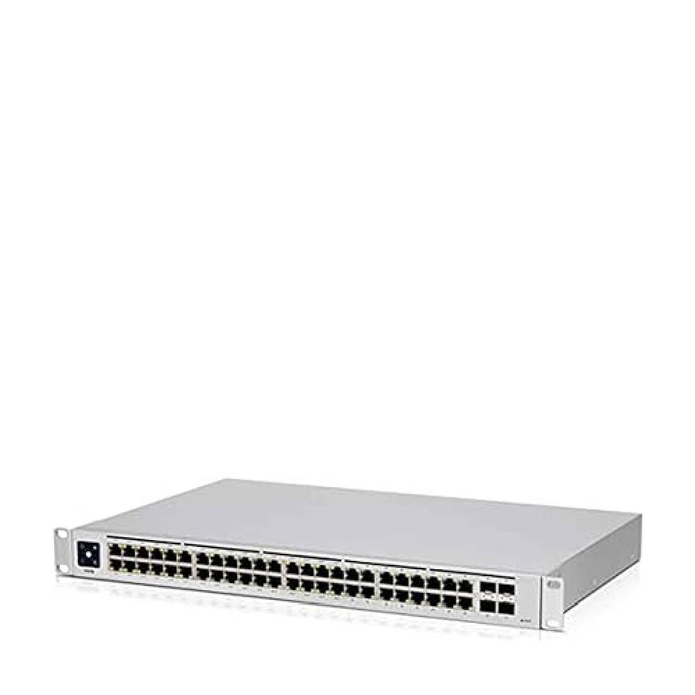 UBIQUITI UniFi Layer 2 switch with 48 Gigabit RJ45 ports and 4 Gigabit SFP ports, Switch 48