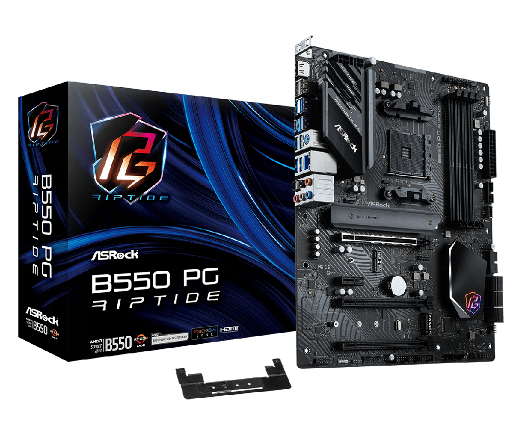 ASROCK B550 PG RIPTIDE AM4 GAMING MAINBOARD