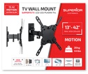 Superior TV Wall Mount 13-42 Motion Extra Slim