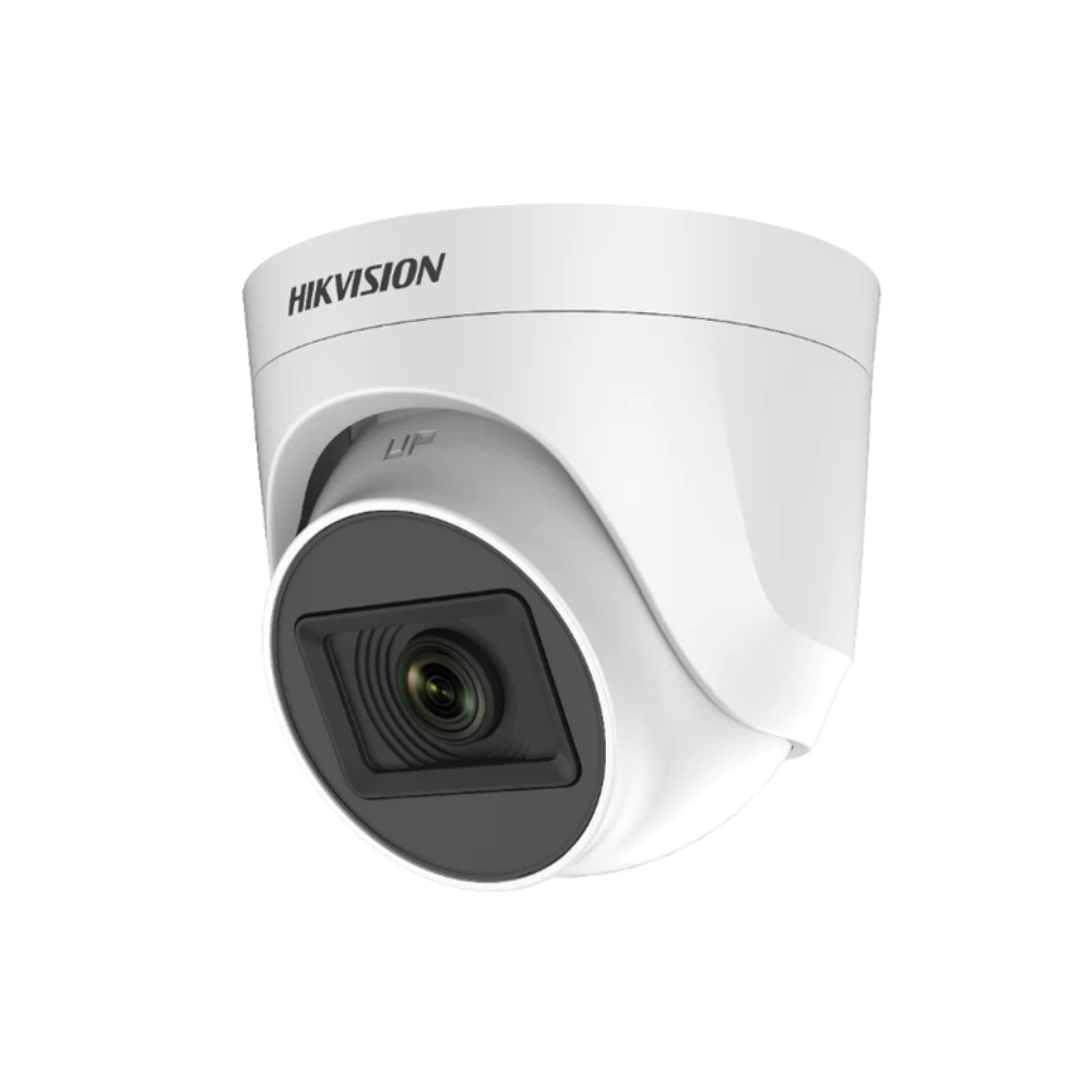 Hikvision 5 MP Audio Indoor Fixed Turret Camera (Switchable TVI/AHD/CVI/CVBS)