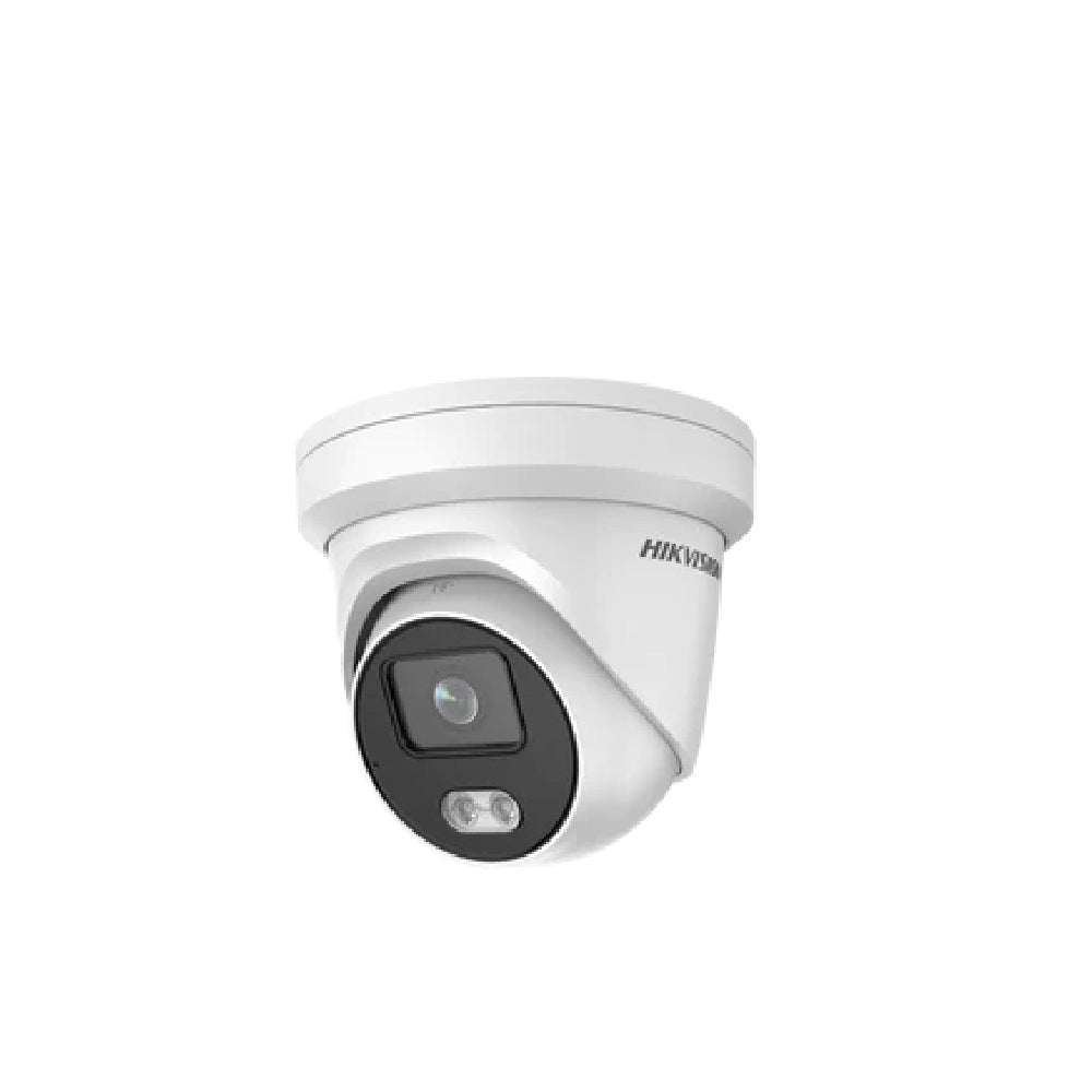 Hikvision 4 MP ColorVu Fixed Turret Network Camera (white)