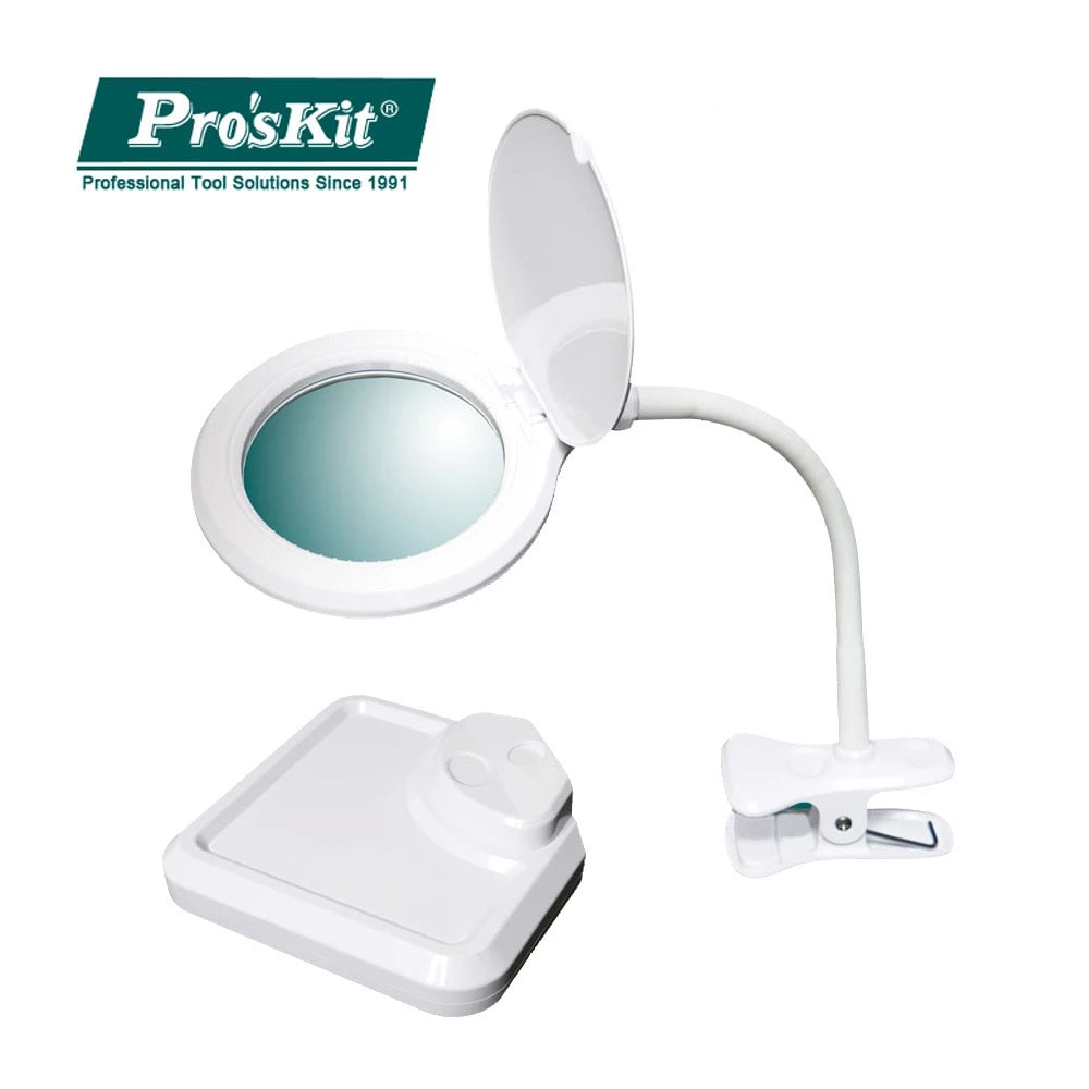 2 in 1 USB 5V Magnifying 2.5W Low Consumption LED Lamp
