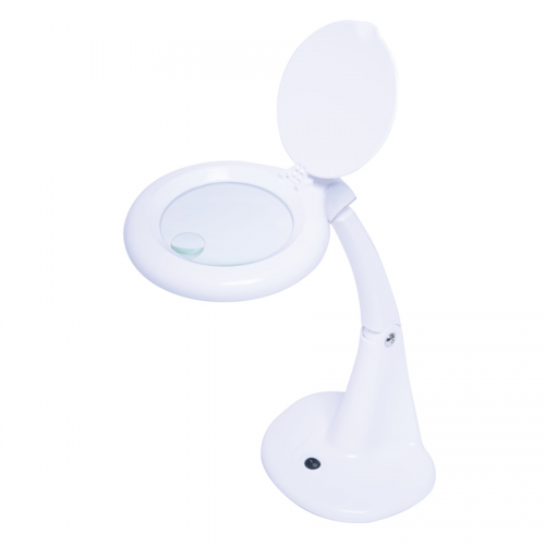 LED Desk Type Magnifier Lamp 1.75x (3D) / 4x (12D)