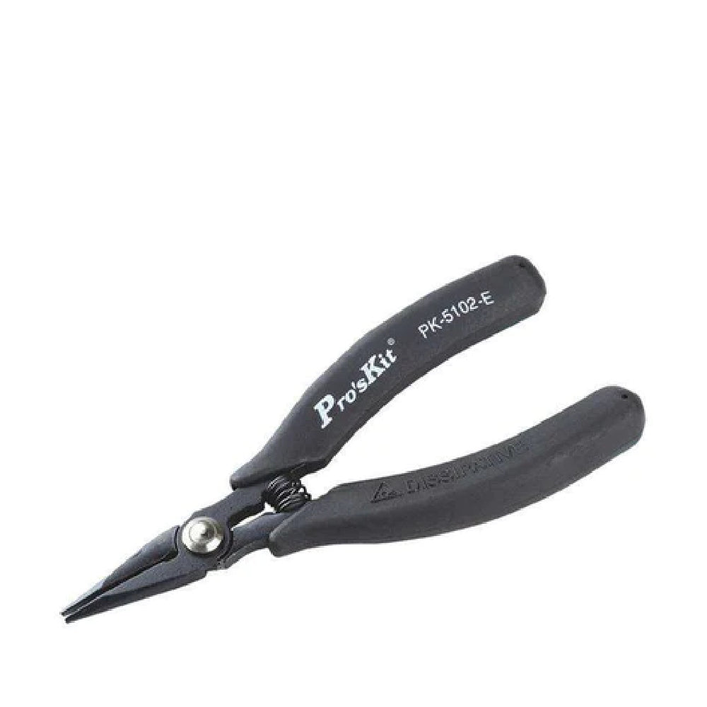 Heavy Duty Long Nose Plier W/Conductive Handle 140mm
