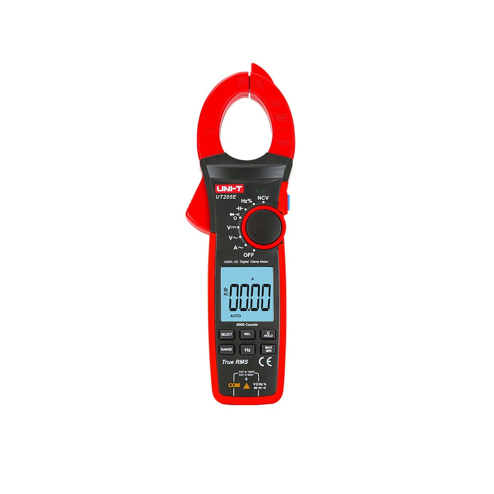 UNI-T AC/DC Upto 1000V Digital Clamp Meter Jaw Opening 42mm - UT205E