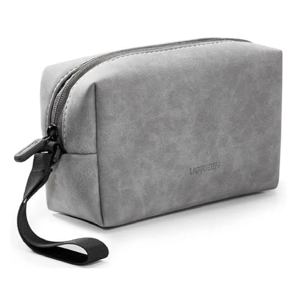 UGREEN Electronics Accessories Storage Bag with Lanyard (Gray)