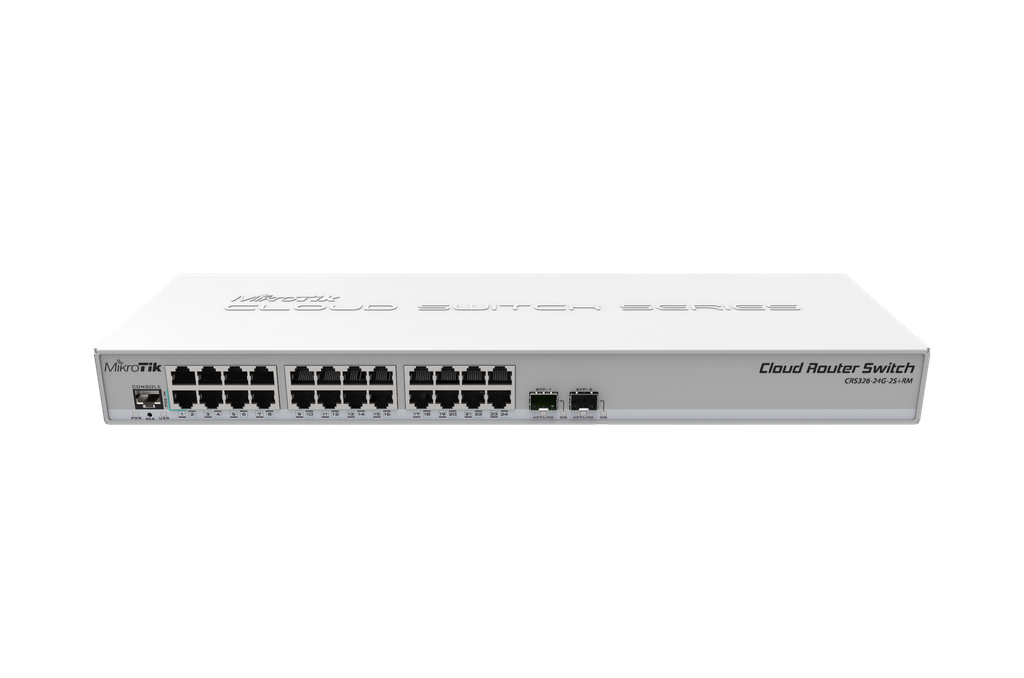 MIKROTIK Cloud Router SwitchCRS326-24G-2S+RM