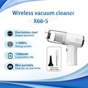 Mini Portable Vacuum Cleaneer - White