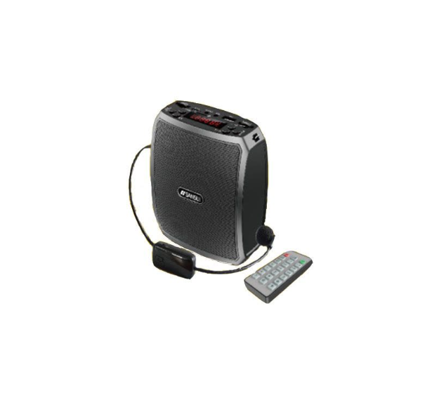 10W Portable Mini PA Speaker System With 1800mAh Rechargeable Lithium Battery, Headset, Microphone