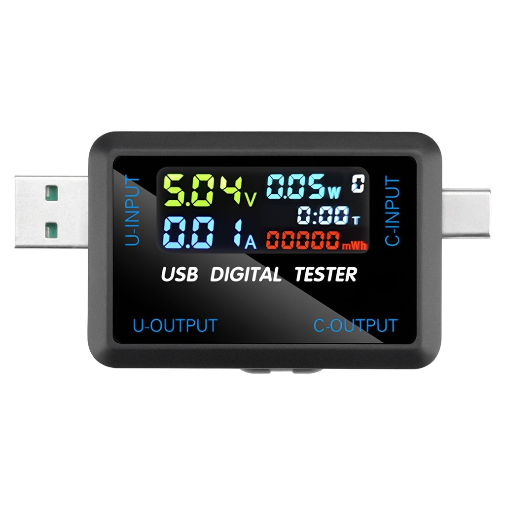 10 in 1 USB Tester DC Digital Voltmeter Amperimetro Current Voltage Meter Amp Volt Ammeter