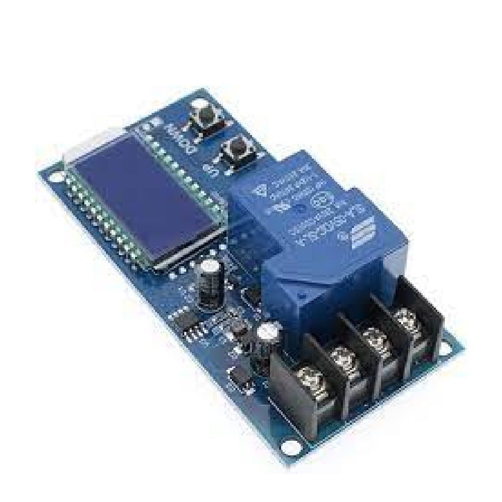 DC 6-60V 30A Storage Battery Charging Control Module Protection Board Charger Time Switch LCD