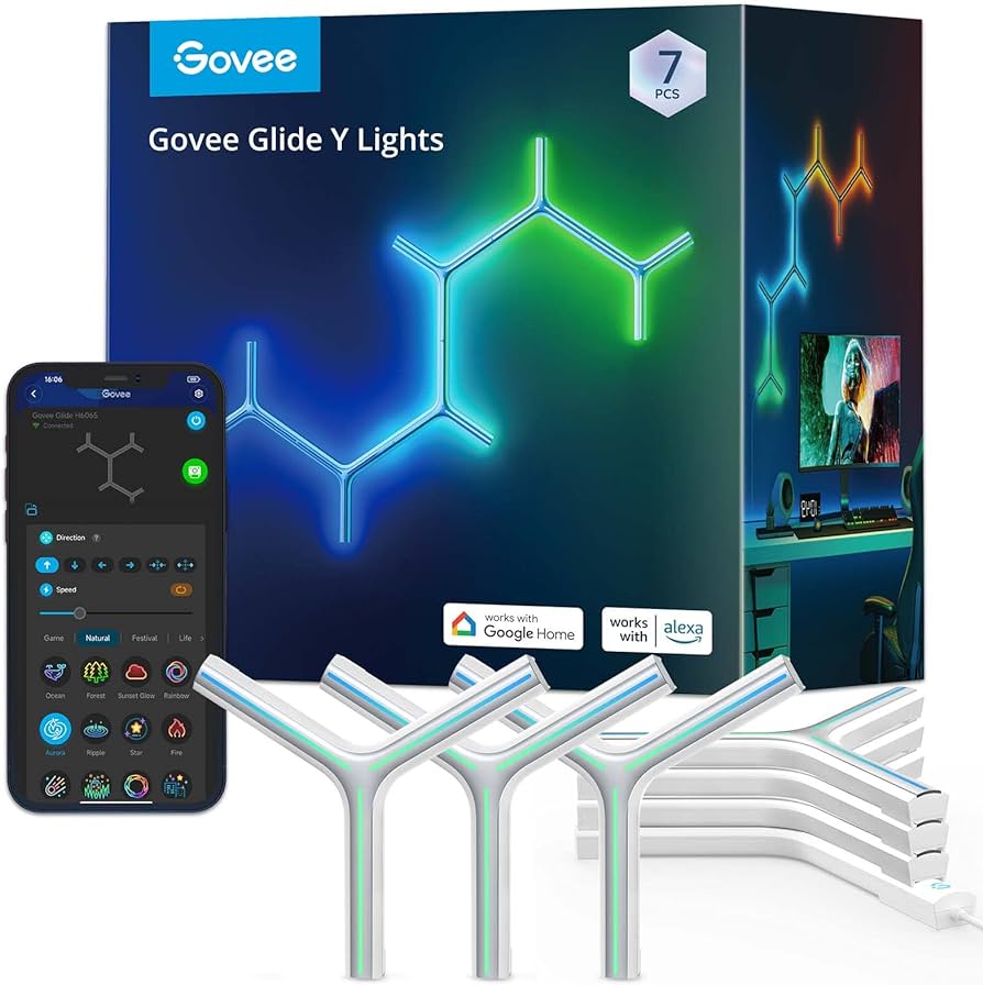 Govee Glide RGBIC Y Room Décor Lights