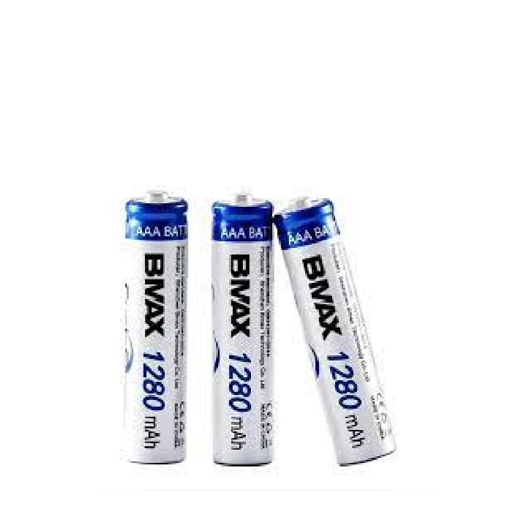 NiMH Rechargeable AAA Battery 1.2V 1280mAh       BMAX