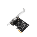 Cudy Gigabit PCI Express Network Adapter, Realtek Chipset, 10/100/1000Mbps RJ45 port, Auto MDI/MDIX