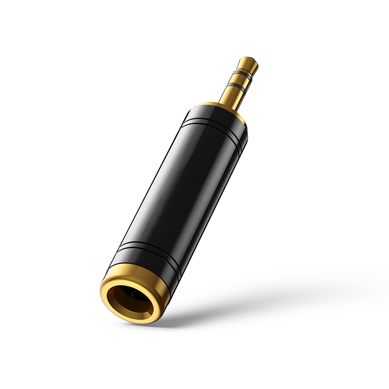 3.5mm Male to 6.35mm Female Audio Adapter