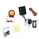 12V Anti-thef Security Remote Control Alarm System For Motorcycle, With 4 Button Remote Transmitter, Smart Alarm, Emergency Alarm