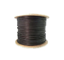 LS Cat6 UTP Cable Roll 4 Pair PE Jacket Outdoor 23AWG -305M - Black