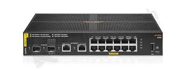 Aruba 6100 12 Port PoE+ (139W) Gigabit Managed Network Switch with 2 Port SFP+