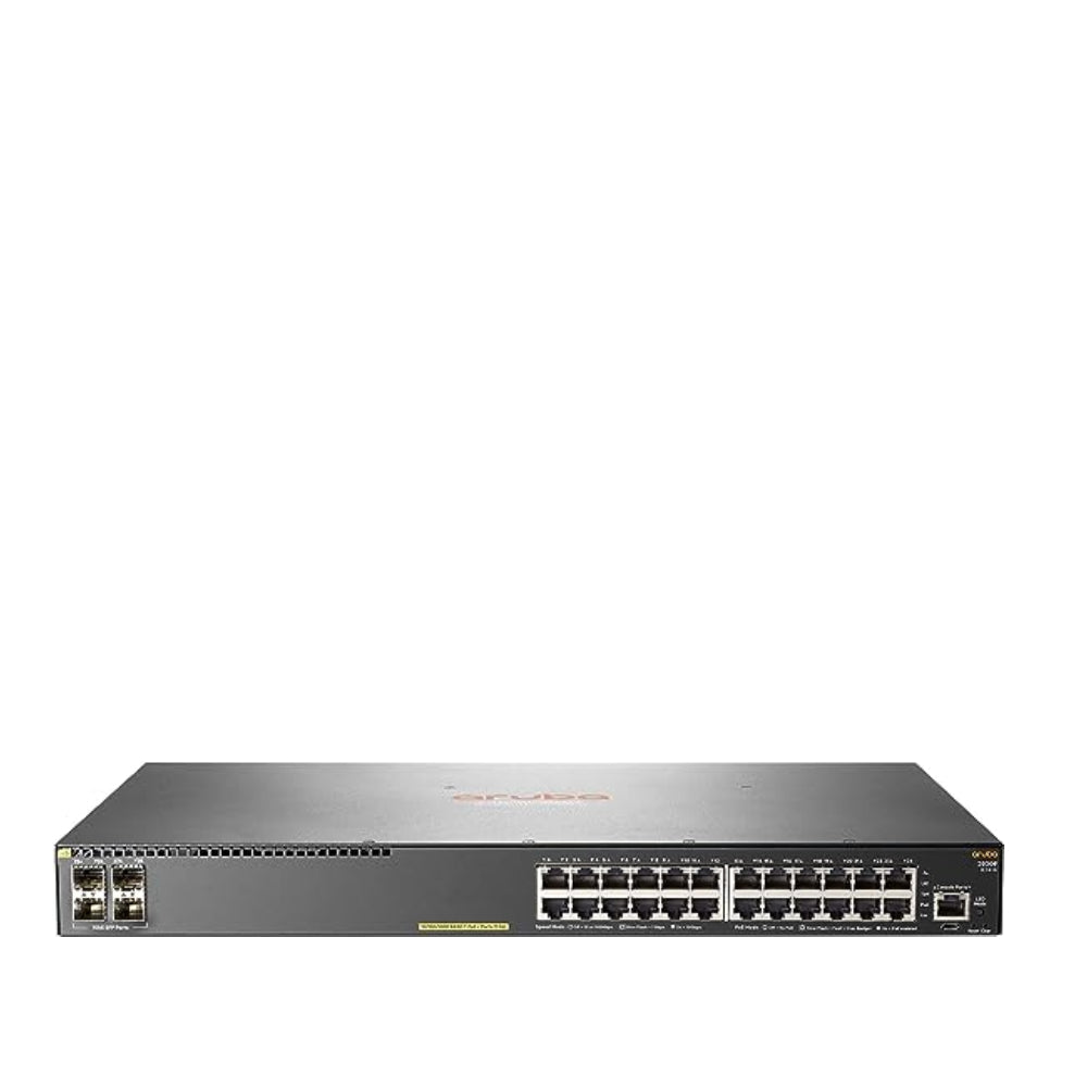 v 48 Port PoE+ (370W) Gigabit Managed Network Switch with 4 Port SFP+