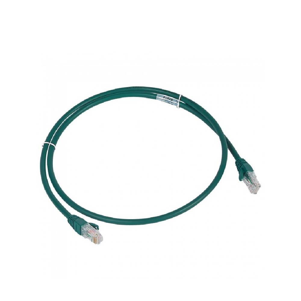 Premium Line Cat6 Patch Cord - Green 1m