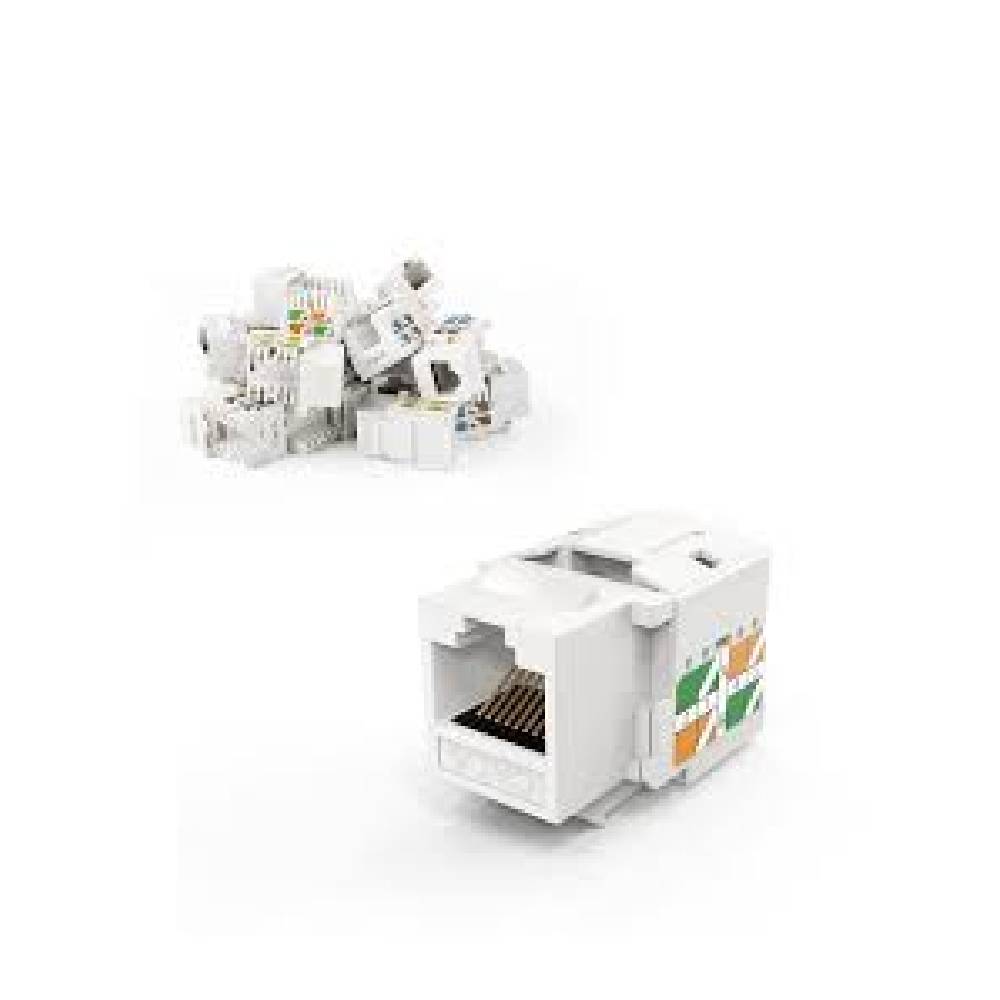 Premium Line Cat6 Keystone Jack Dual Type IDC