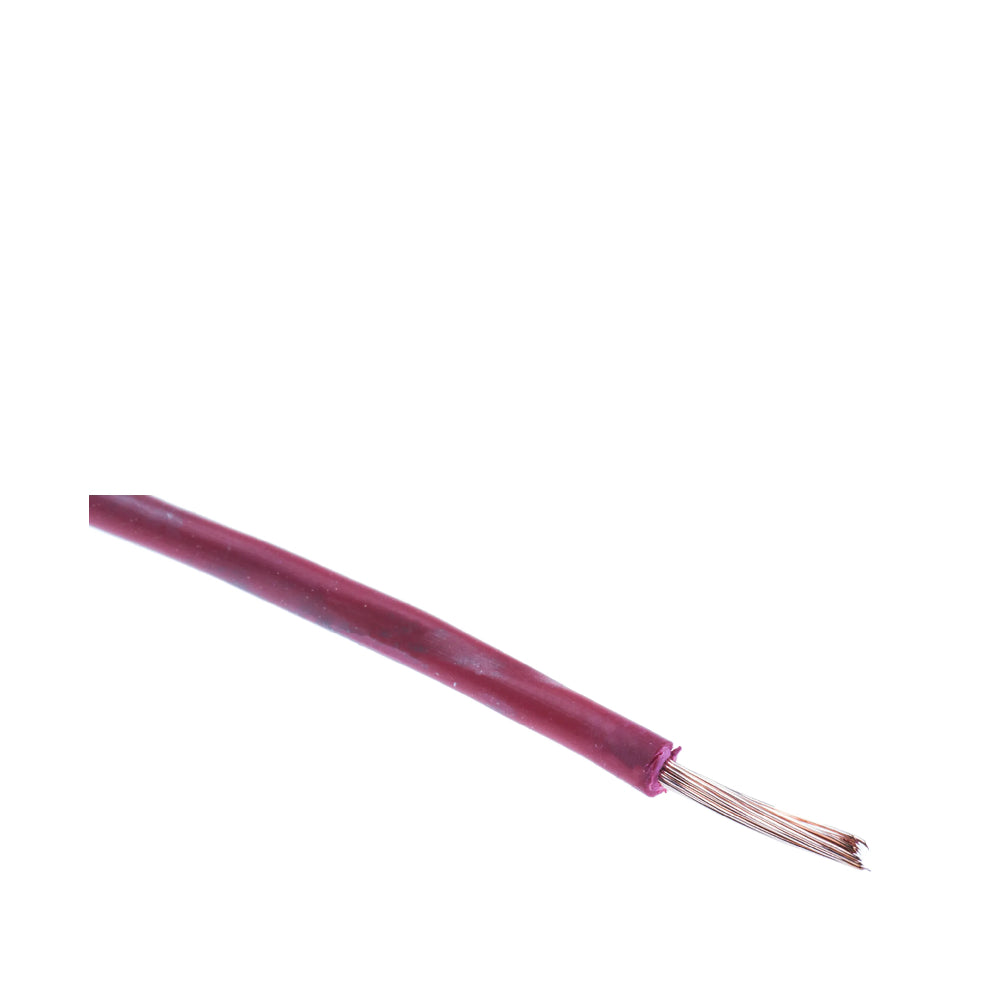 Wiring Cable - 1C x 1.5sqmm (7/0.53mm) Cu/PVC (Red) - 100m Coil