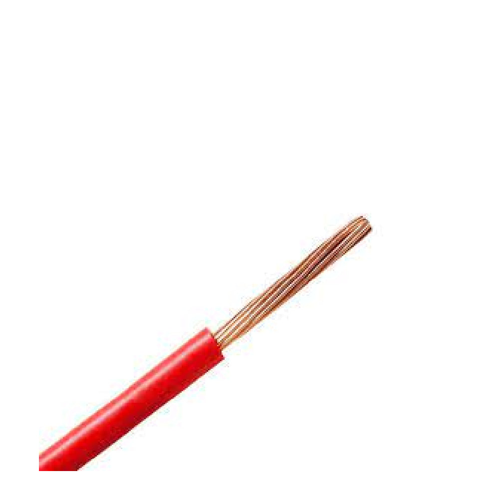 Wiring Cable - 1C x 4sqmm (7/0.85mm) Cu/PVC (Red) - 100m Coil