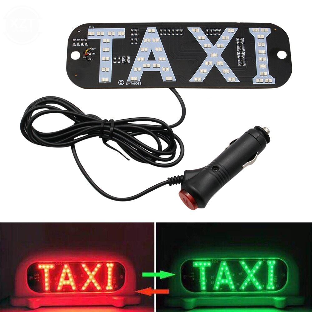 LED SMD 12V Taxi Display Panel  - Green & Red, item size: 19*6.3cm