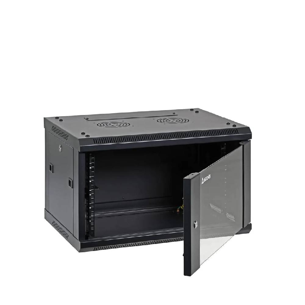 Premium Line 6U Cabinet Black 24" x 24" x 20"