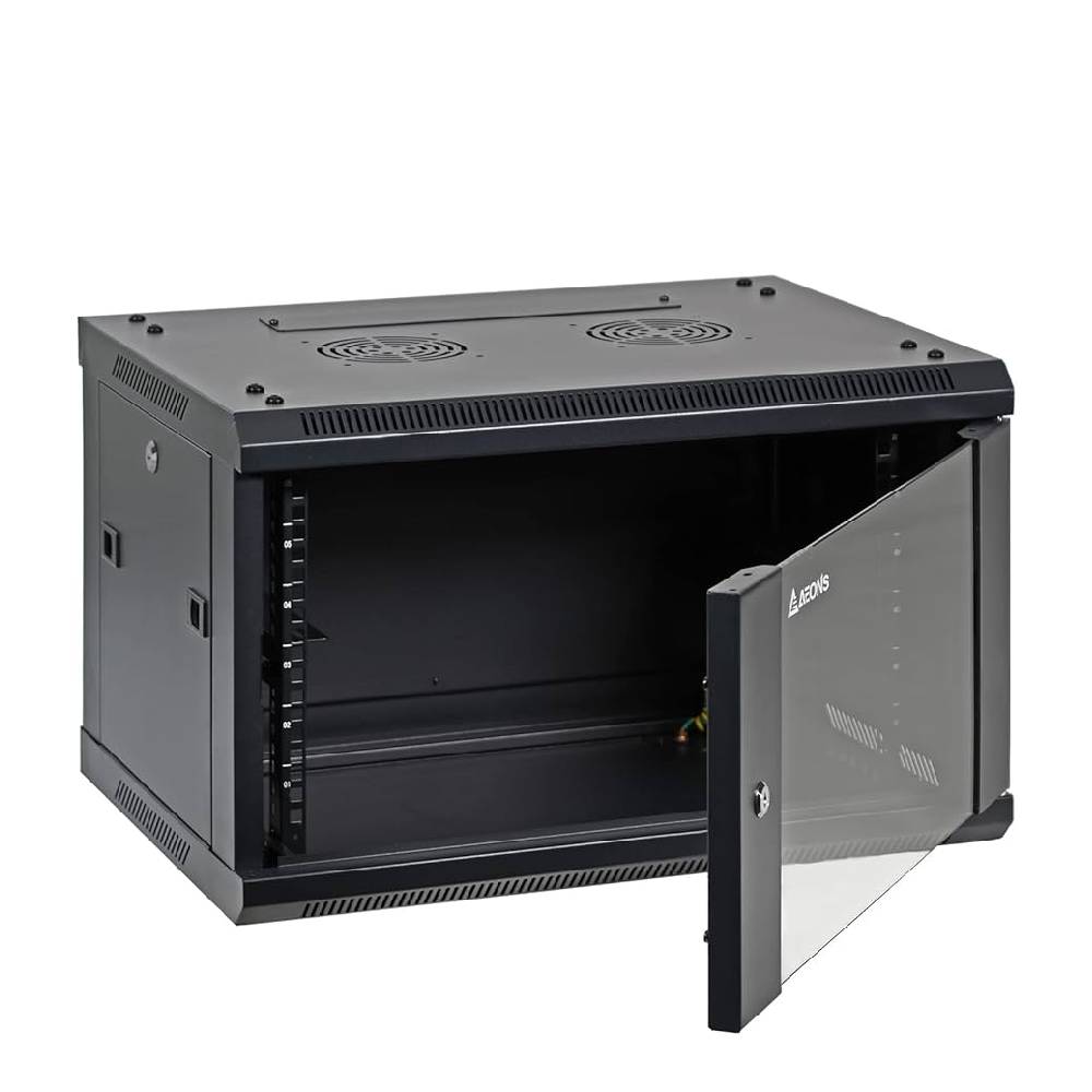 Premium Line 6U Cabinet Black 32" x 24" x 22"