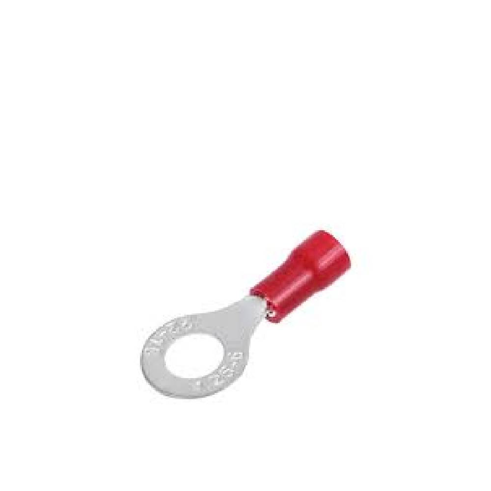 Red Ring Insulated Wire Connector Electrical Crimp Terminal RV1.25-3