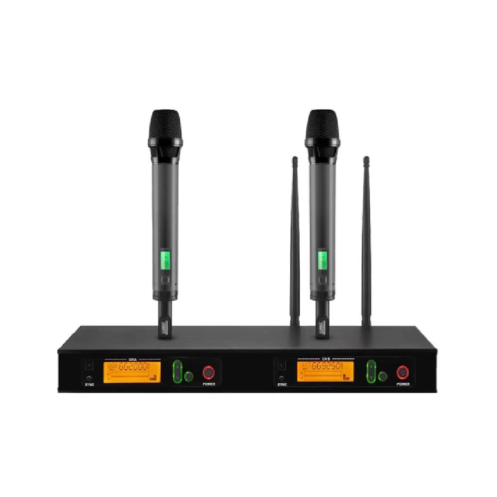 ITC True Diversity UHF Wireless Mic, two handheld mics