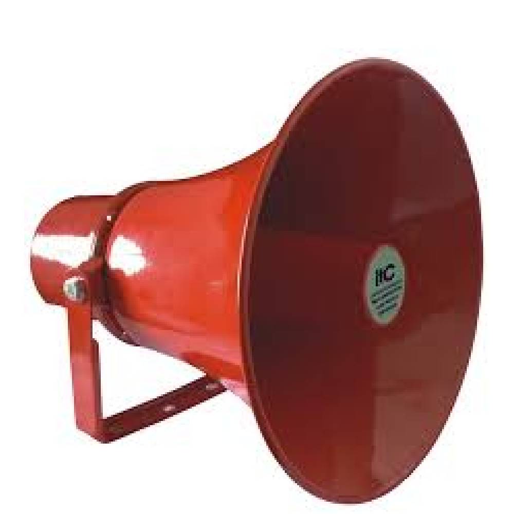 ITC Wide Frequency Explosion-proof Horn Speaker, 15W-30W, Aluminium body & bracket