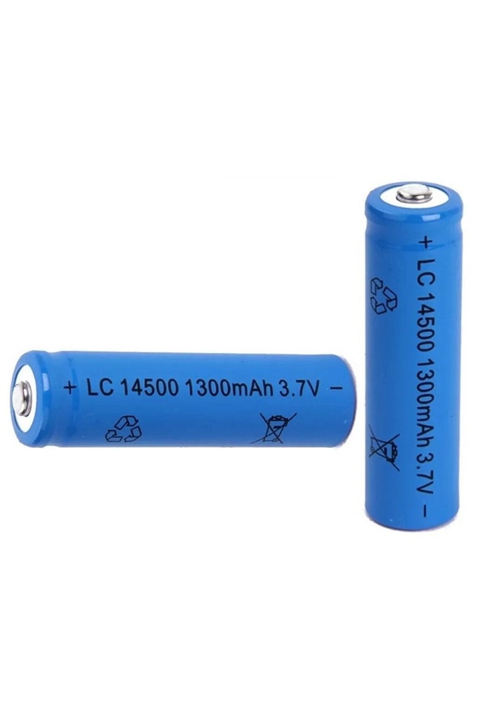ICI14500 Battery 3.7V 1300mAh Lithium ion Battery