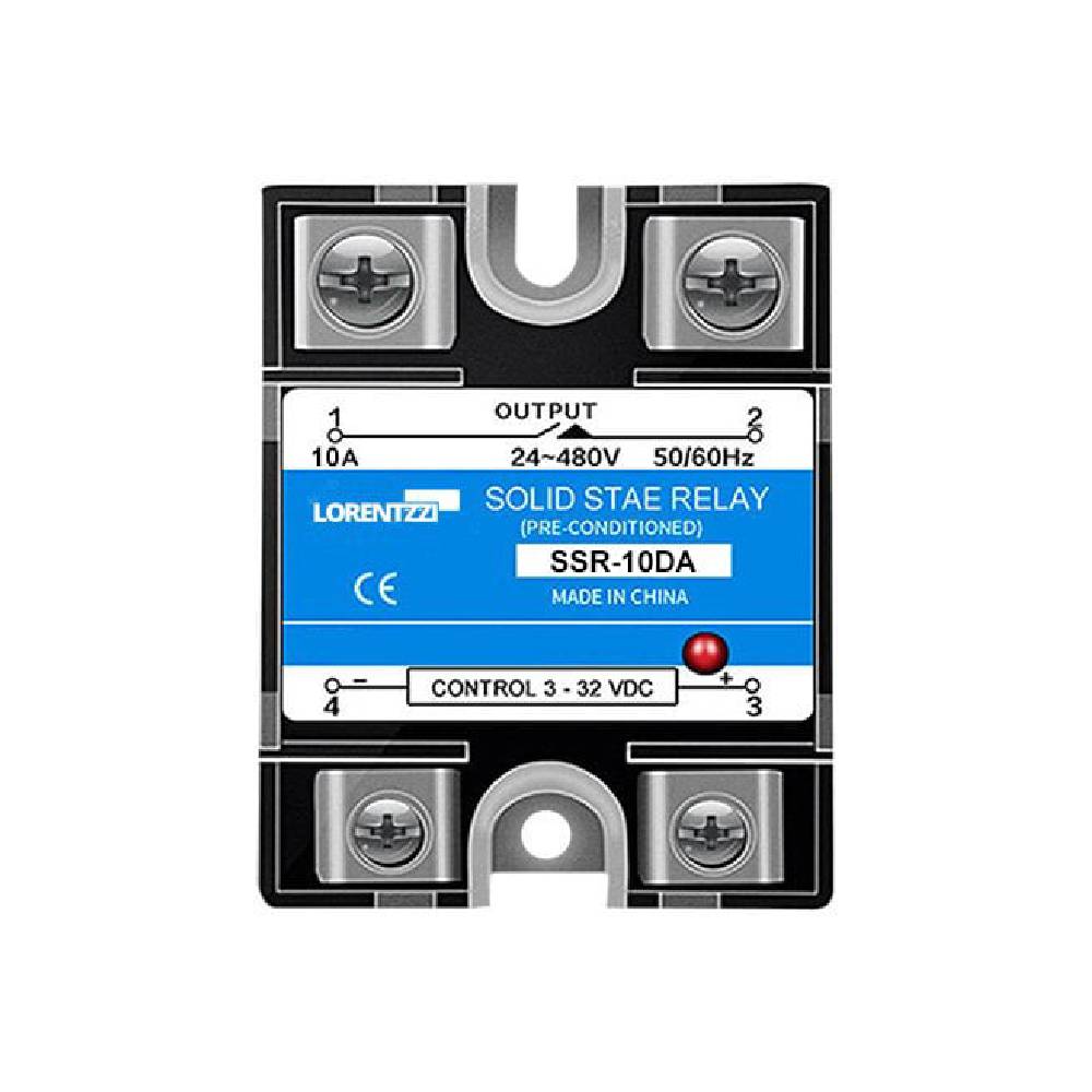 Solid State Relay 10A - RED