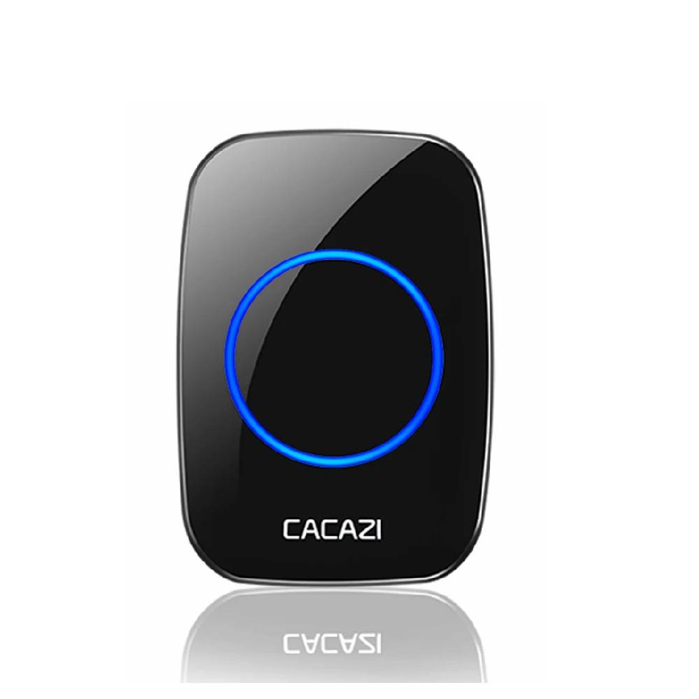 CACAZI AC Smart Wireless Doorbell With 1 Transmitter And 1 Receiver - UK Type
