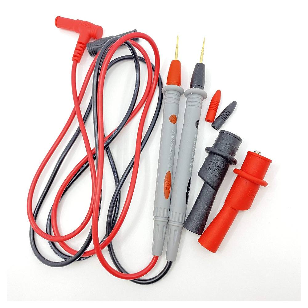 1000V 20A Multimeter Test Leads Probes - Pointed Needle Type