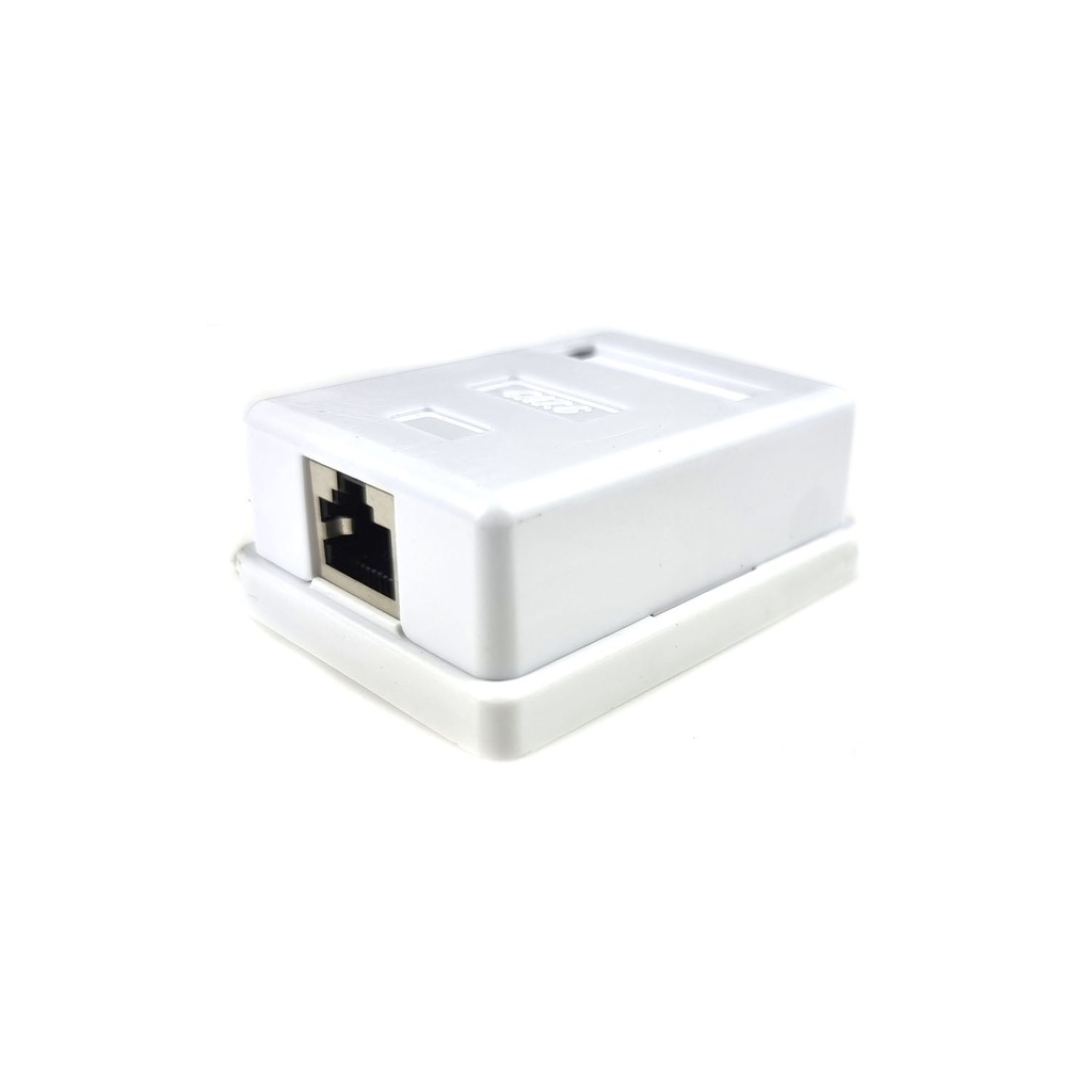 Cat.6 STP RJ45 Surface Jack Single Port