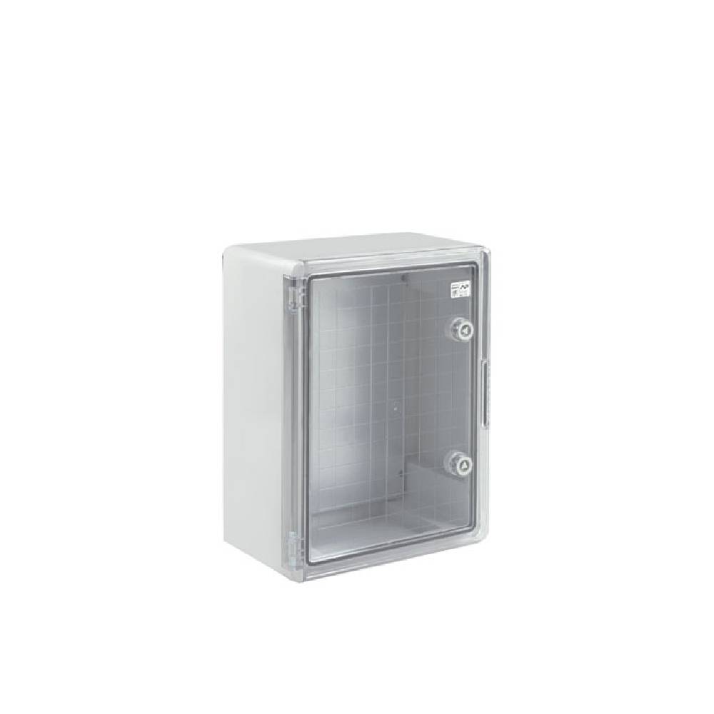 Adalpano ABS Enclosure Box Transparent Cover with Metal Plate 300 x 400 x 170