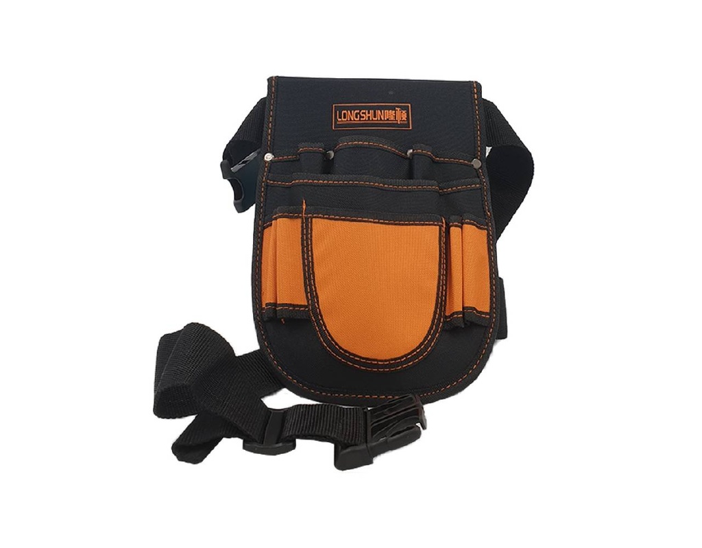 12 Pocket Single Side Tool Bag With Adjustable Belt