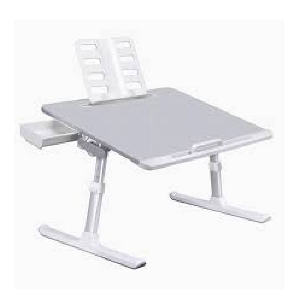 Multifunctional Adjustable Laptop Tray HDF Desk With Drawstring Bag - 39.9cm x 59.9cm x 33cm (LxWxH)