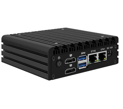 Topton X86 P5 Super Mini PC12th Gen Intel i3 N100 DDR5 Firewall PC 2x i226-V 2.5G LAN Fanless