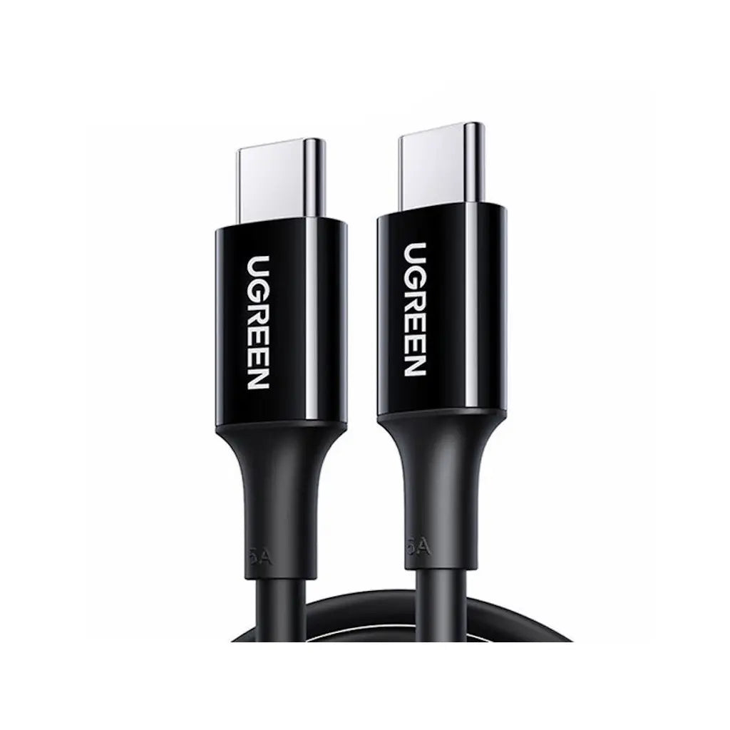 UGREEN USB-C to USB-C PD Fast Charging Cable 5A Max Black 2m